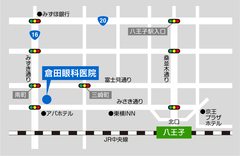 倉田眼科医院地図